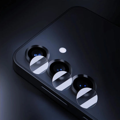 Фолио за защита на задната камера 3MK Protection за Samsung Galaxy S25 FE, Закалено стъкло, Комплект 4 броя, Прозрачно