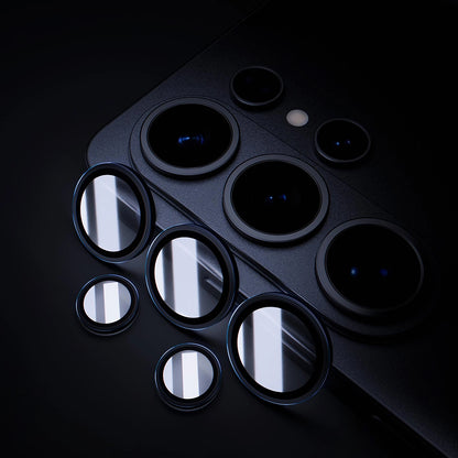 Фолио за защита на задната камера 3MK Protection за Samsung Galaxy S26 Ultra S948, Закалено стъкло, Черно