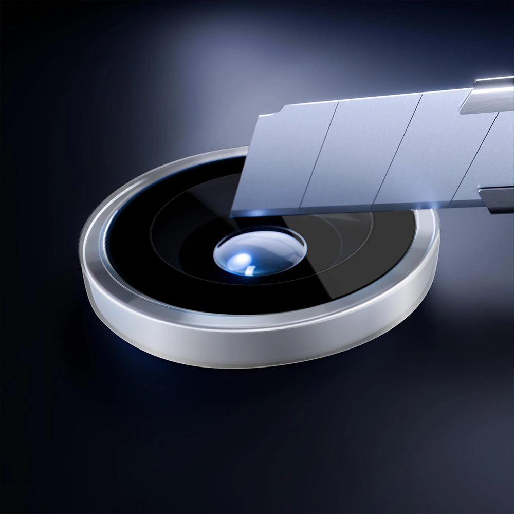 Защитно фолио за задна камера 3MK Protection Pro за Apple iPhone 17 Pro Max / 17 Pro, закалено стъкло, прозрачно