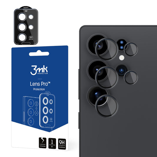 Протектор за задна камера 3MK Protection Pro за Samsung Galaxy S25 Ultra S938, закалено стъкло, прозрачен