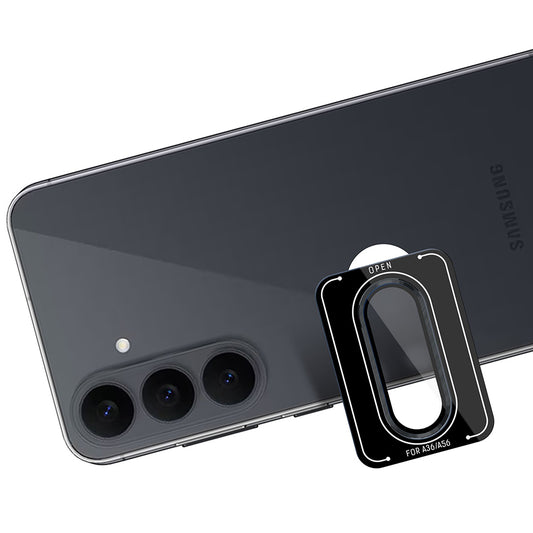 Протектор за задна камера 3MK Protection Pro за Samsung Galaxy S26 FE S741, закалено стъкло, черен