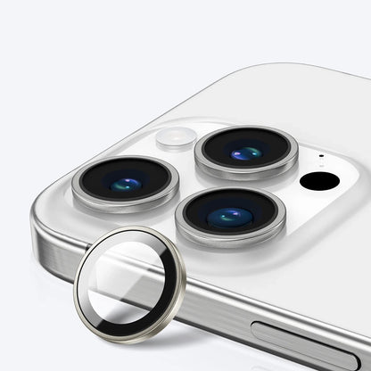 Протектор за задна камера Anank AR за Apple iPhone 16 Pro Max / 16 Pro, закалено стъкло, сребрист