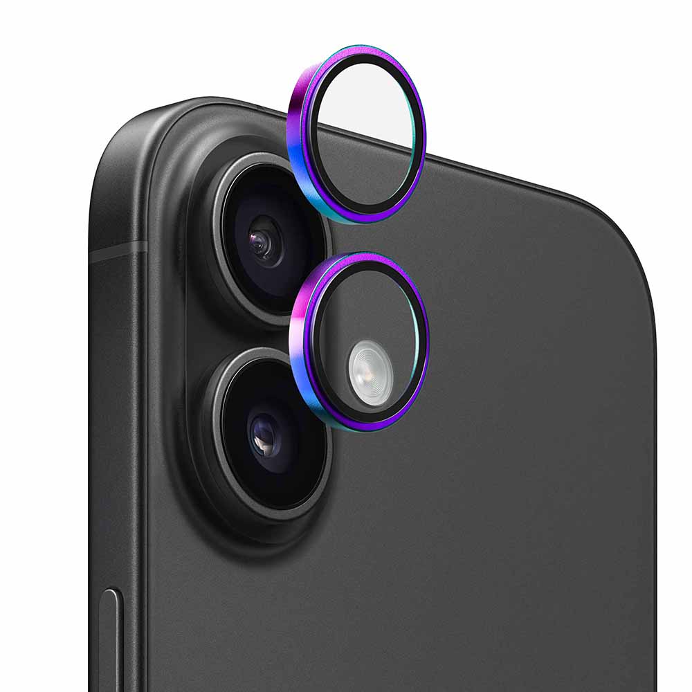 Фолио за защита на задната камера Anank AR за Apple iPhone 17, закалено стъкло, многоцветно