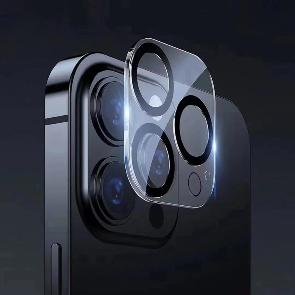 Протектор за задна камера Anank Guard за Apple iPhone 16 Plus / 16, закалено стъкло, черен