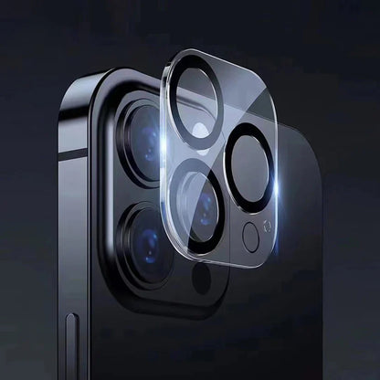 Протектор за задна камера Anank Guard за Apple iPhone 16 Plus / 16, закалено стъкло, черен