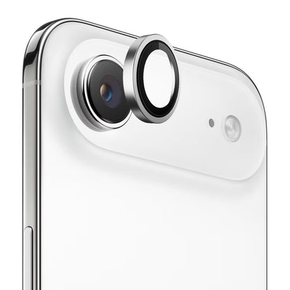 Фолио за защита на задната камера Blueo Metal Frame за Apple iPhone 17 Air, Закалено стъкло, Сребристо