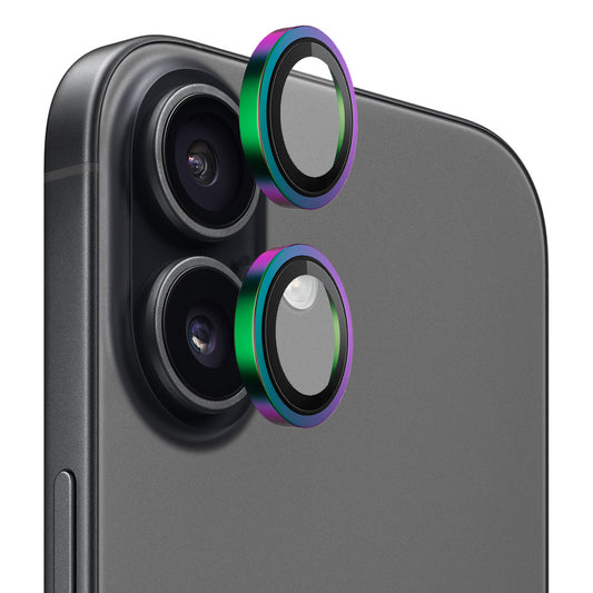 Защитно фолио Blueo Metal Frame за задна камера за Apple iPhone 17, закалено стъкло, многоцветно