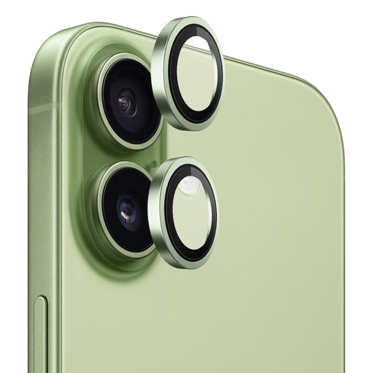 Защитно фолио Blueo Metal Frame за задна камера за Apple iPhone 17, закалено стъкло, зелено