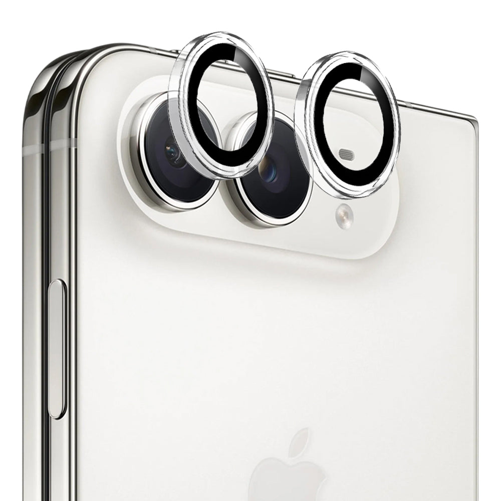 Защитно фолио за задната камера Blueo Metal Frame за Apple iPhone Duo, закалено стъкло, прозрачно