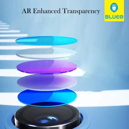 Фолио за защита на задната камера Blueo за Samsung Galaxy S26 Ultra S948, закалено стъкло, черно