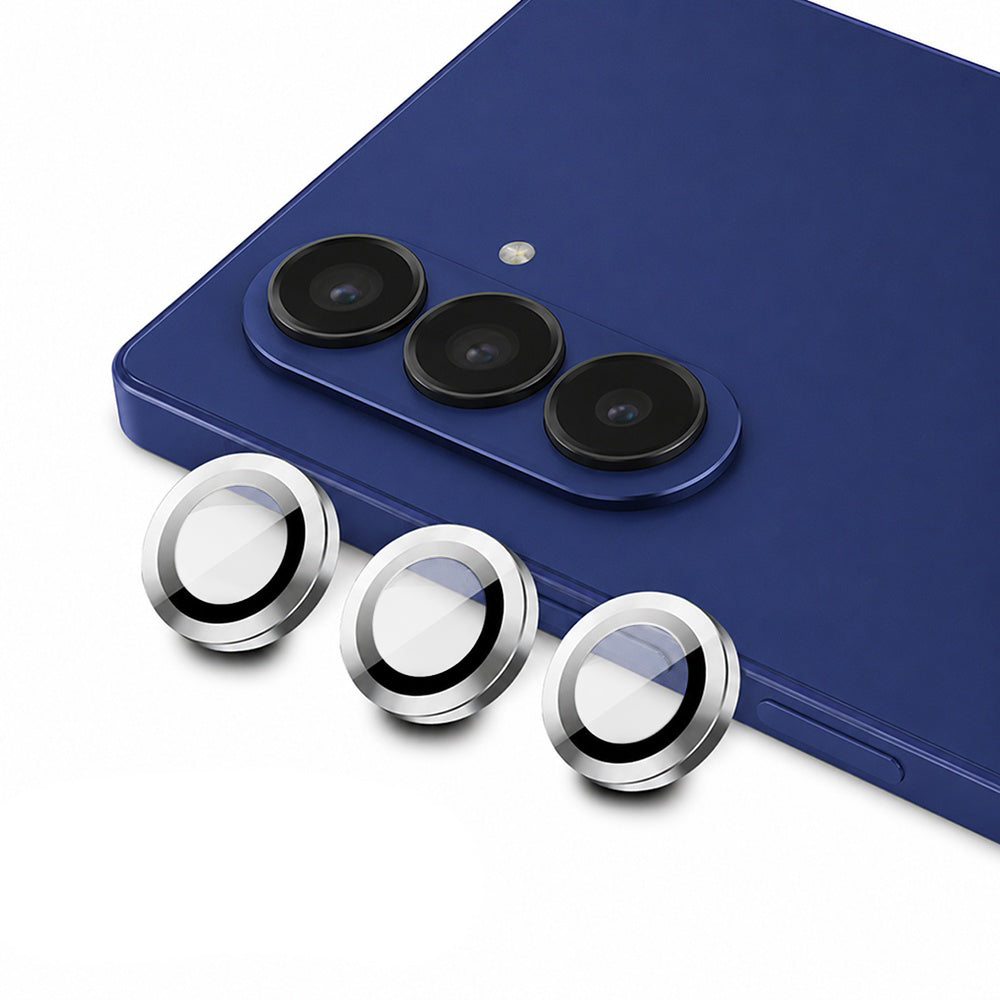 Протектор за задна камера Blueo за Samsung Galaxy Z Fold8 Ultra F971 / Z Fold7 F966, закалено стъкло, сребрист