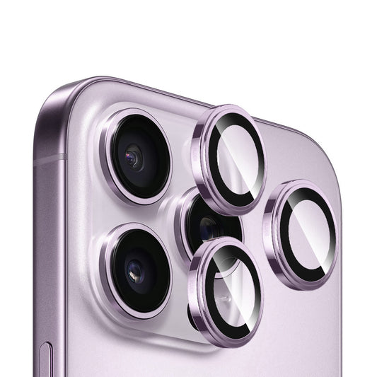 Протектор за задна камера Blueo Sapphire Crystal за Apple iPhone 14 Pro Max / 14 Pro, закалено стъкло, лилав
