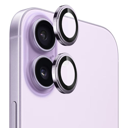 Фолио за защита на задната камера Blueo Sapphire Crystal за Apple iPhone 17, Закалено стъкло, Лилаво