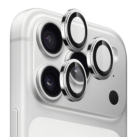 Защитно фолио за задната камера Blueo Sapphire Crystal за Apple iPhone 18 Pro / 18 Pro Max, закалено стъкло, сребристо

