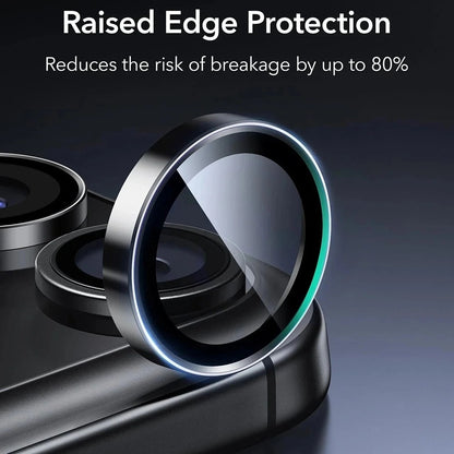 Протектор за задна камера ESR Armorite за Apple iPhone 18 Pro / 18 Pro max, закалено стъкло, черен