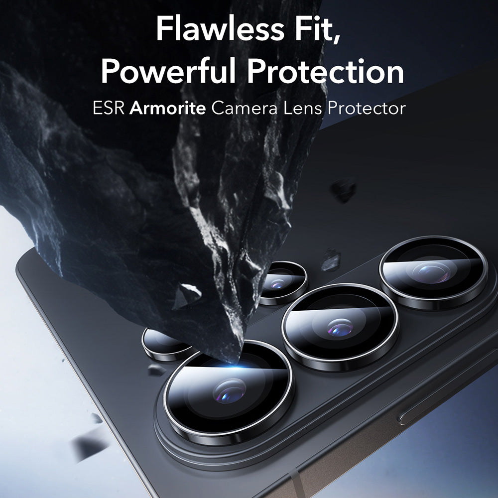 ESR Armorite Rear Camera Protection Film for Samsung Galaxy S26 Ultra, Tempered Glass, Black