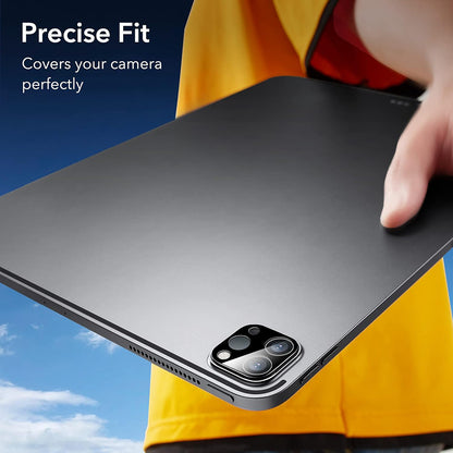 Защитно фолио за задна камера ESR за Apple iPad Pro 13 (2024) / Pro 11 (2022) / Pro 12.9 (2022), Закалено стъкло, Комплект от 2 броя, Черно