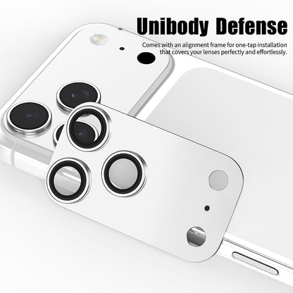 Протектор за задна камера Lito Crown Halo AR + AF за Apple iPhone 18 Pro Max, закалено стъкло, бордо