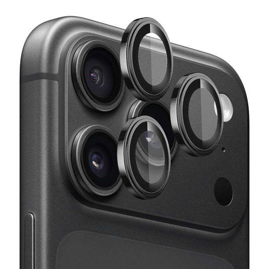 Протектор за задна камера Lito S+ за Apple iPhone 18 Pro / 18 Pro Max, закалено стъкло, черен