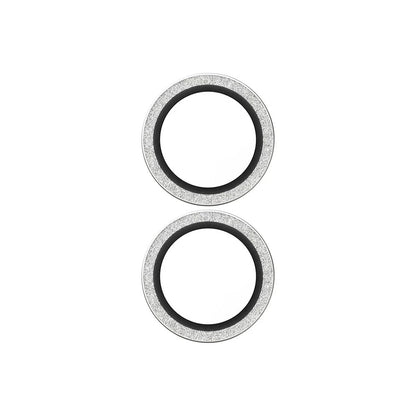 Защитно фолио за задна камера PanzerGlass Hoops Glitter за Apple iPhone 17 / 16 Plus / 16, Закалено стъкло, Сребристо