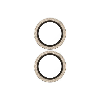 Защитно фолио за задна камера PanzerGlass Hoops Glitter за Apple iPhone 17 / 16 Plus / 16, Закалено стъкло, Златисто