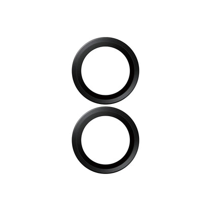 Защитно фолио за задна камера PanzerGlass Hoops за Apple iPhone 17 / 16 Plus / 16, Закалено стъкло, Черно