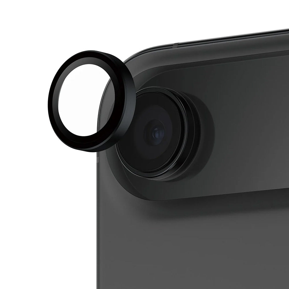 Защитно фолио за задна камера PanzerGlass Hoops за Apple iPhone 17 Air, Закалено стъкло, Черно