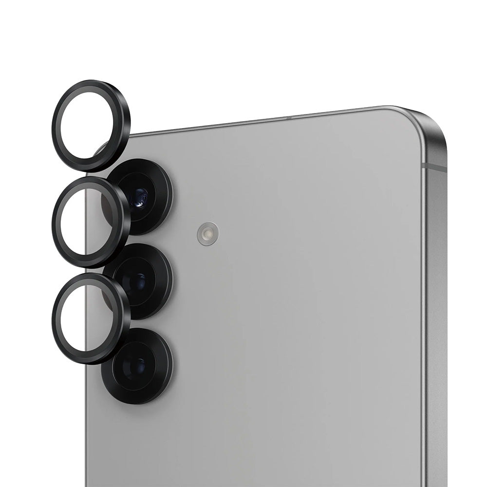 Защитно фолио за задна камера PanzerGlass Hoops за Samsung Galaxy S25 S931, закалено стъкло, черно