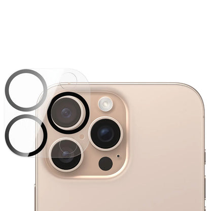 Защитно фолио за задна камера PanzerGlass PicturePerfect за Apple iPhone 16 Pro Max / 16 Pro, закалено стъкло, прозрачно.