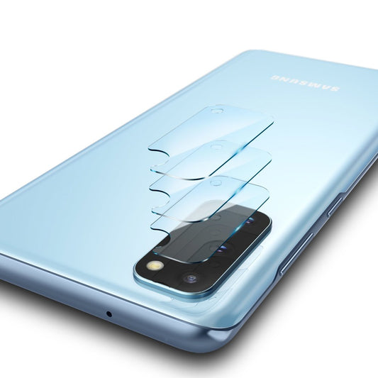 Ringke IDGL Back Camera Protection Film for Samsung Galaxy S20 5G G981 / S20 G980, Tempered Glass, Set of 3 Pieces, Transparent