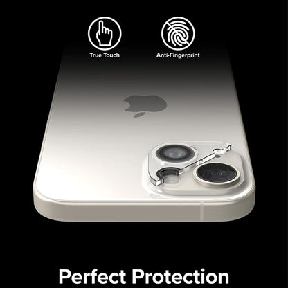 Ringke Rear Camera Protection Film for Apple iPhone 15 Plus / 15, Tempered Glass, Set of 2 Pieces, Transparent
