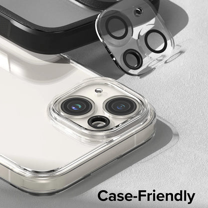 Ringke Rear Camera Protection Film for Apple iPhone 15 Plus / 15, Tempered Glass, Set of 2 Pieces, Transparent