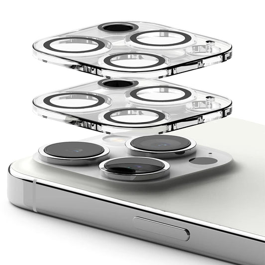 Ringke Back Camera Protection Film for Apple iPhone 15 Pro Max, Tempered Glass, Set of 2 pieces, Transparent