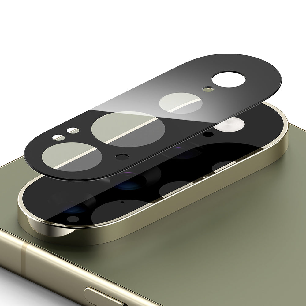 Протектор за задна камера Ringke за Google Pixel 11 Pro XL, закалено стъкло, комплект от 2 броя, черен