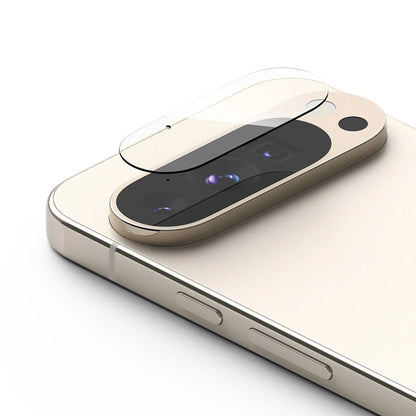 Защитно фолио за задна камера Ringke за Google Pixel 9 Pro XL, закалено стъкло, комплект от 3 броя, прозрачно