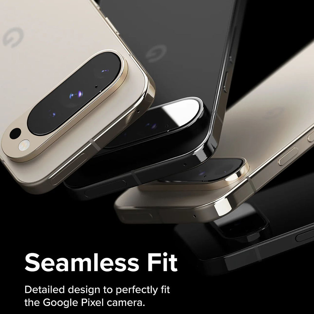Защитно фолио за задна камера Ringke за Google Pixel 9 Pro XL, закалено стъкло, комплект от 3 броя, прозрачно