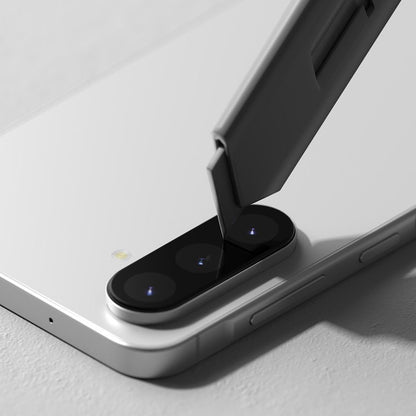 Ringke Rear Camera Protection Film for Samsung Galaxy A56 A566, Tempered Glass, Set of 2 Pieces, Black