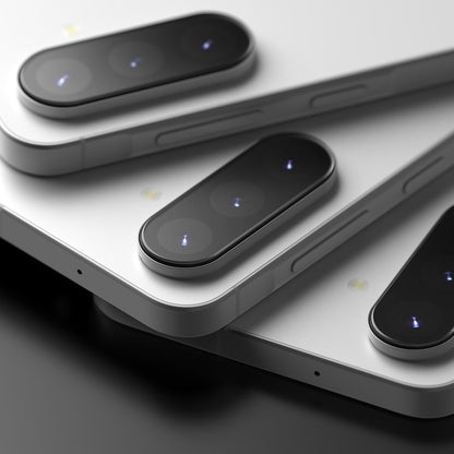 Ringke Rear Camera Protection Film for Samsung Galaxy A56 A566, Tempered Glass, Set of 2 Pieces, Black