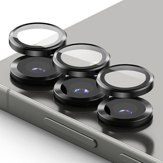 Защитно фолио за задна камера Ringke за Samsung Galaxy S25 S931, закалено стъкло, черно