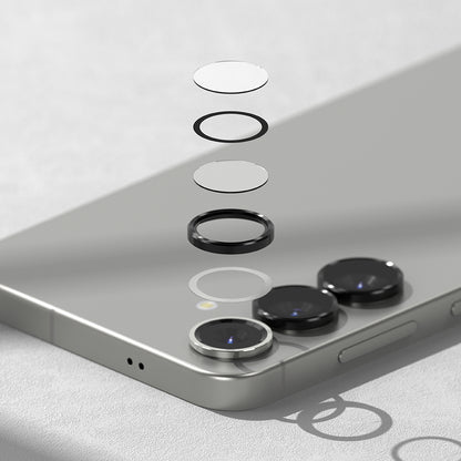 Защитно фолио за задна камера Ringke за Samsung Galaxy S25 S931, закалено стъкло, черно