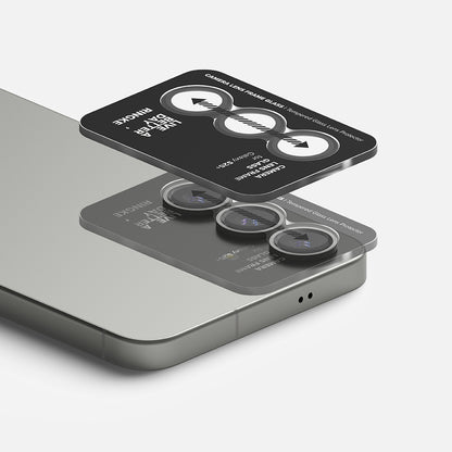 Защитно фолио за задна камера Ringke за Samsung Galaxy S25 S931, закалено стъкло, черно