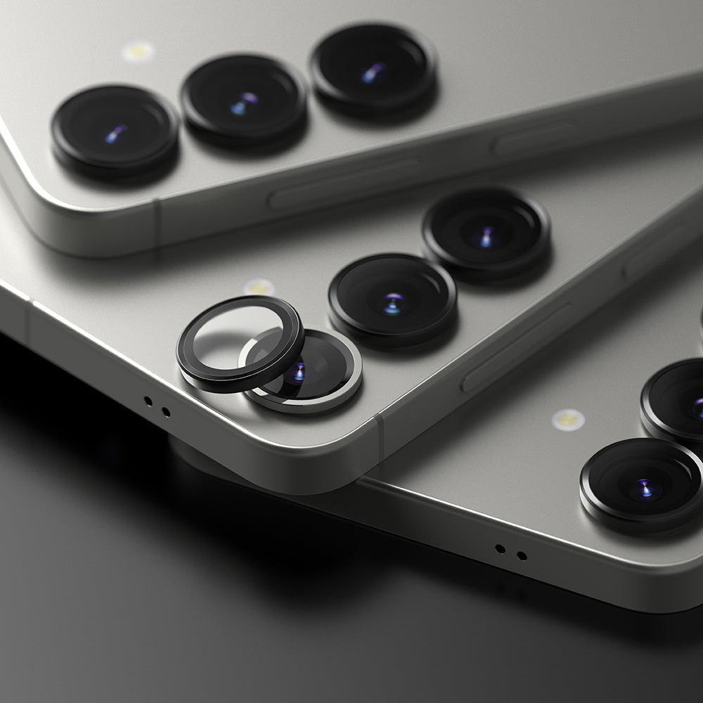 Защитно фолио за задна камера Ringke за Samsung Galaxy S25 S931, закалено стъкло, черно