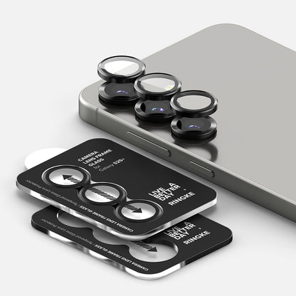 Защитно фолио за задна камера Ringke за Samsung Galaxy S25 S931, закалено стъкло, черно