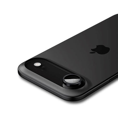 Защитно фолио за задна камера Spigen GlastR EZ FIT Optik Pro за Apple iPhone 17 Air, закалено стъкло, комплект от 2 броя, черно.