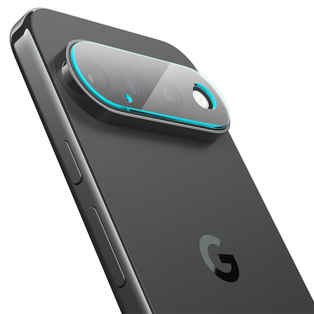 Протектор за задна камера Spigen GlastR EZ FIT Optik Pro за Google Pixel 11 Pro, закалено стъкло, комплект от 2 броя, черен AGL11484