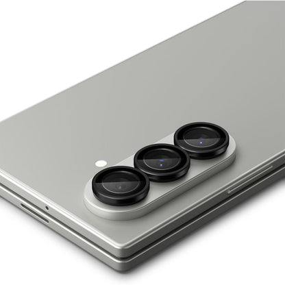 Фолио за защита на задната камера Spigen GlastR EZ FIT Optik Pro HD за Samsung Galaxy Z Fold7 F966, закалено стъкло, комплект от 2 броя, черно AGL09581