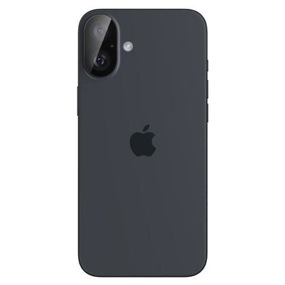 Защитно фолио за задна камера Spigen GlastR Optik за Apple iPhone 16 Plus / 16, закалено стъкло, комплект от 2 броя, черно AGL07922