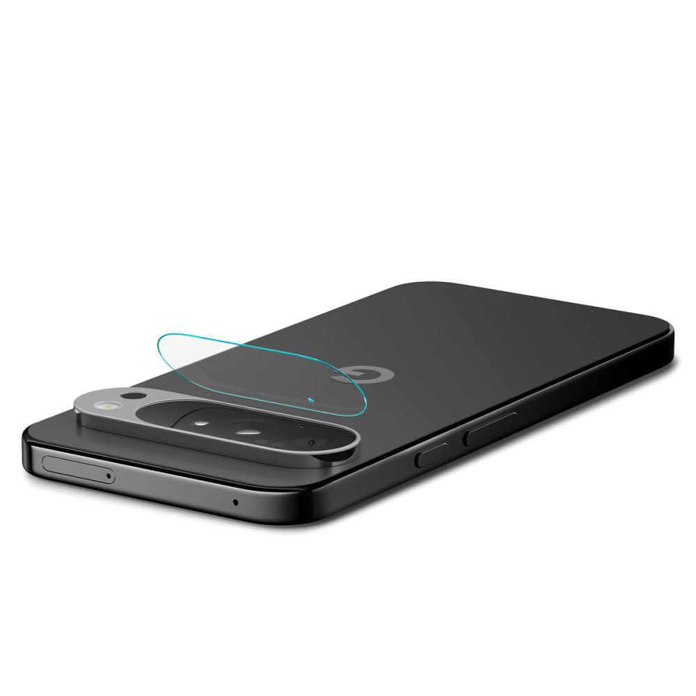 Протектор за задна камера Spigen GlastR Optik за Google Pixel 10 Pro, закалено стъкло, комплект от 2 броя, прозрачен AGL09662