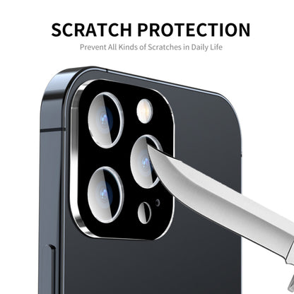 Протектор за задна камера Techsuit за Apple iPhone 15 Pro Max / 15 Pro, закалено стъкло, черен
