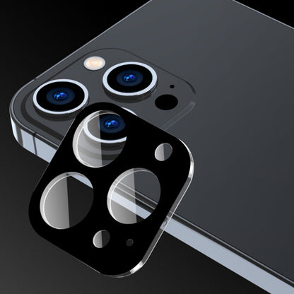 Фолио за защита на задната камера Techsuit за Apple iPhone 17 Pro, Закалено стъкло, Черно
